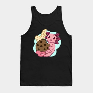 Andy Sweets: I like cookies Axolotl Tank Top